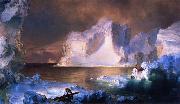 Frederic Edwin Church The Iceburgs Spain oil painting artist